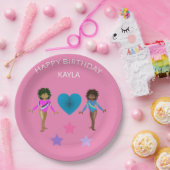 Gymnastik personalisierter BIRTHDAY PAPER TELLER (Party)
