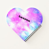 Gymnastik Personalisiertes SpiralNotebook Notizblock (Rückseite)