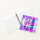 Gymnastik - Personalisiertes SpiralNotebook Notizblock (Innenseite)