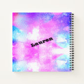 Gymnastik - Personalisiertes SpiralNotebook Notizblock (Rückseite)