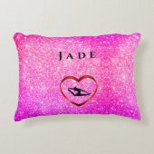 Gymnastik-Pillow Personalisiert Tumble Gymnast Dekokissen (Vorderseite)