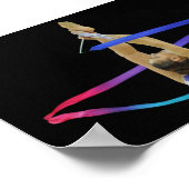 Gymnastik+Plakate Poster (Ecke)
