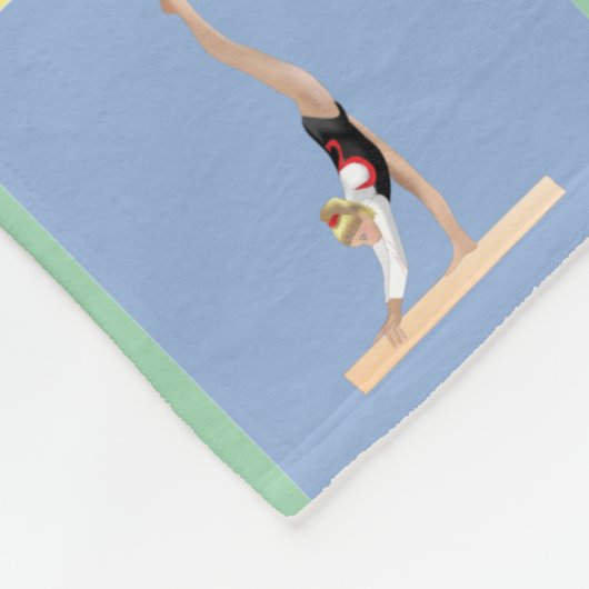 Gymnastik-Posen Fleecedecke (Ecke)