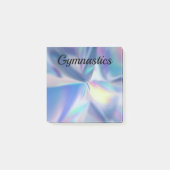 GYMNASTIK - POST-IT-NOTEN POST-IT KLEBEZETTEL (Vorderseite)