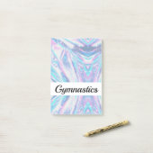 Gymnastik Post-It-Notes Post-it Klebezettel (Auf Schreibtisch)