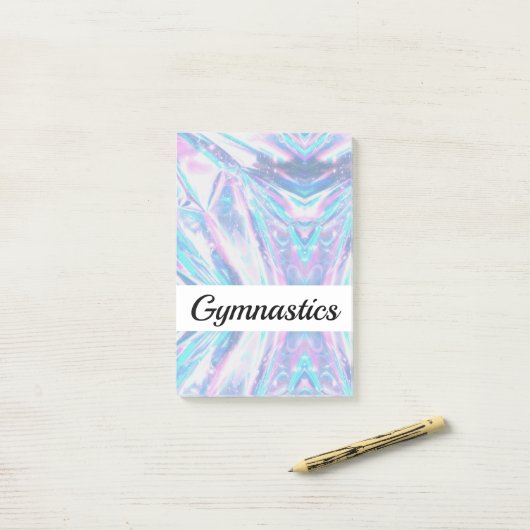 Gymnastik Post-It-Notes Post-it Klebezettel (Auf Schreibtisch)