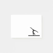 "Gymnastik" Posten-it® Anmerkungen Post-it Klebezettel (Vorderseite)