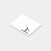 "Gymnastik" Posten-it® Anmerkungen Post-it Klebezettel (angewinkelt)