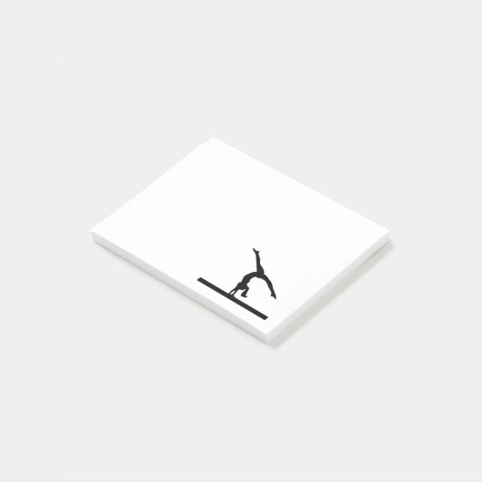 "Gymnastik" Posten-it® Anmerkungen Post-it Klebezettel (angewinkelt)