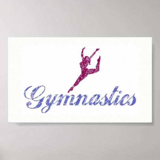 Gymnastik Poster (Vorne)