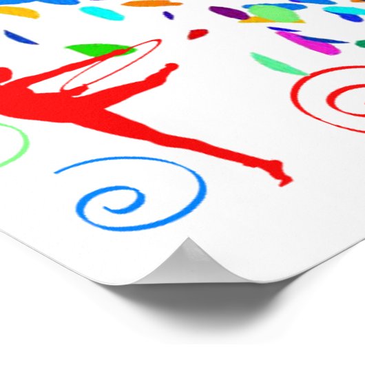 Gymnastik Poster (Ecke)