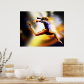 Gymnastik Poster (Küche)