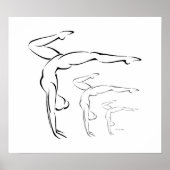 Gymnastik Poster (Vorne)