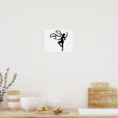 Gymnastik Poster (Küche)