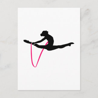 Gymnastik Postkarte