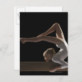 Gymnastik Postkarte (Vorne/Hinten)