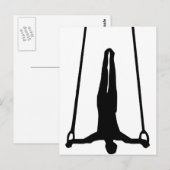 Gymnastik Postkarte (Vorne/Hinten)