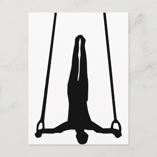 Gymnastik Postkarte (Vorderseite)