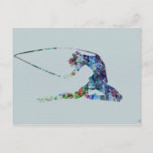 Gymnastik Postkarte (Vorderseite)