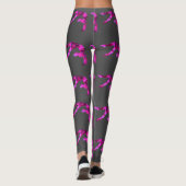 Gymnastik Power Tumbling Leggings (Rückseite)