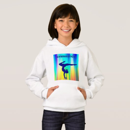 Gymnastik Pullover-Hoodie/zwei Seiten. Hoodie (Vorne ganz)