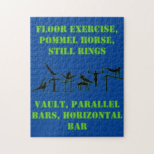Gymnastik Puzzle für Jungen! (Vertikal)