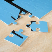 GYMNASTIK PUZZLE MIT GYMNAST AUF BALANCE BEAM (Seite)