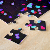 Gymnastik Puzzle mit winzigen Herzen (Seite)