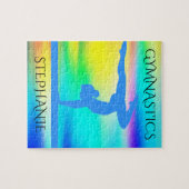 Gymnastik Regenbogengymnastik Puzzle. Personalisie Puzzle (Horizontal)