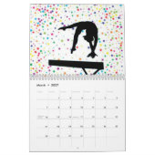 Gymnastik Regenbogenkalender Kalender (Mär 2027)
