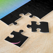 Gymnastik Regenbogenpuzzle mit personalisiertem Na Puzzle (Seite)
