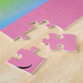Gymnastik Regenbogenpuzzle mit personalisiertem Na Puzzle (Seite)