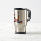 Gymnastik Reisebecher (VorderseiteRechts)