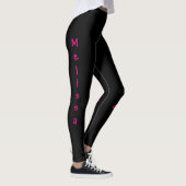 Gymnastik Rosa Hula hupen Mädchen Dein individuell Leggings (Rechts)