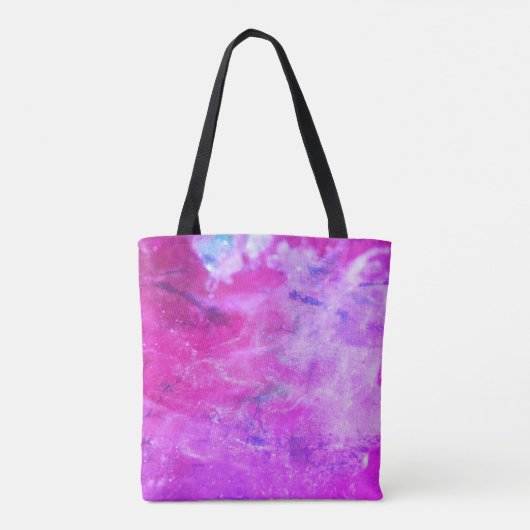 Gymnastik Rosa Sparkle / Aquarelltasche Tasche (Rückseite)