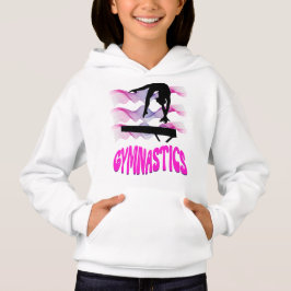 Gymnastik Rosa und Lila Balancebar Hoodie