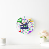 GYMNASTIK RUNDE WANDUHR (Zuhause)
