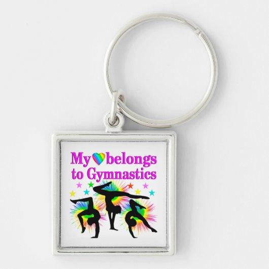 GYMNASTIK SCHLÜSSELANHÄNGER (Vorne)