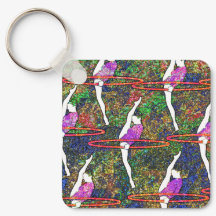 Gymnastik-Schlüsselanhänger für Gymnast