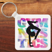 Gymnastik Schlüsselanhänger Kunst (Vorderseite)