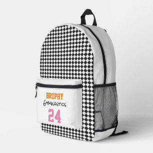 Gymnastik SCHOOL SPORT JAHR Teamkollege Farben Bedruckter Rucksack