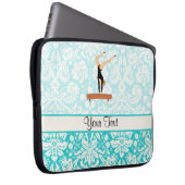 Gymnastik-Schwebebalken Laptopschutzhülle (Vorne Rechts)