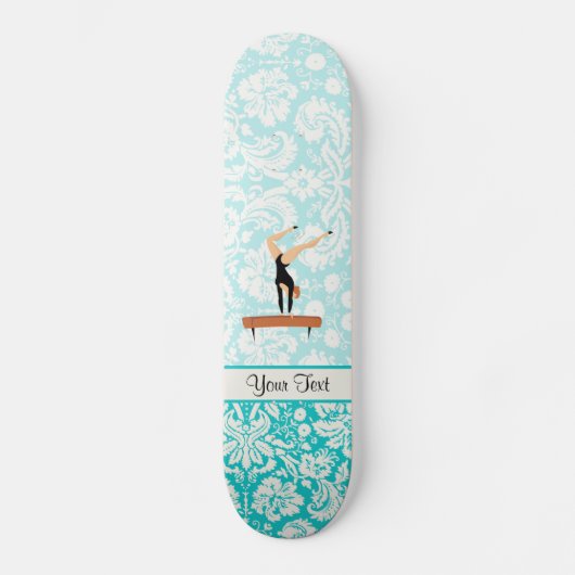 Gymnastik-Schwebebalken Skateboard (Vorderseite)