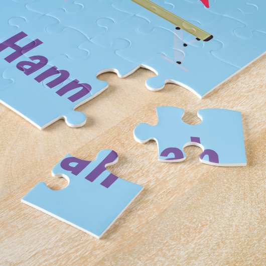 Gymnastik Schwestern Individuelle Name Puzzle (Seite)