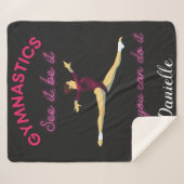 Gymnastik Sehen Sie es - nur Sie können es tun Sherpadecke (Vorderseite (Horizontal))