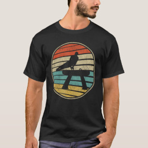Gymnastik Seitpferd Retro Vintage 70er 80er Männer T-Shirt