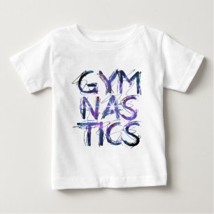 Gymnastik-Shirt-Mann-Frauen kundenspezifisch Baby T-shirt