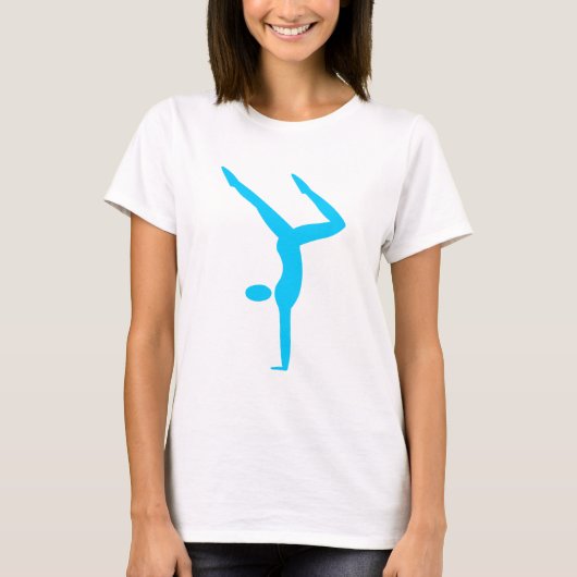 Gymnastik - Sky Blue T-Shirt (Vorderseite)