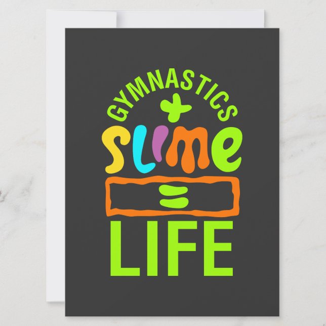 Gymnastik & Slime (Vorderseite)