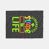 Gymnastik & Slime Fleecedecke (Vorderseite (Horizontal))